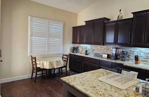 Clovis House | Urban comfort: Home w/Game Room & Backyard Oasis