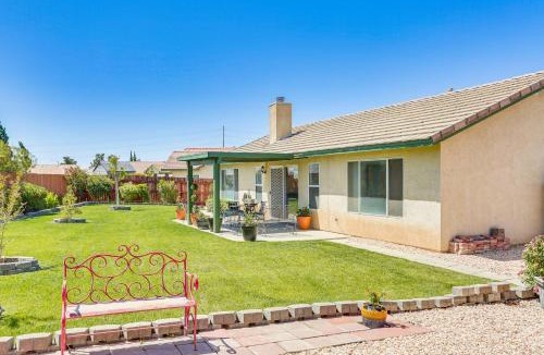 Victorville House | Victorville Home w/Large Yard & Charcoal Grill!