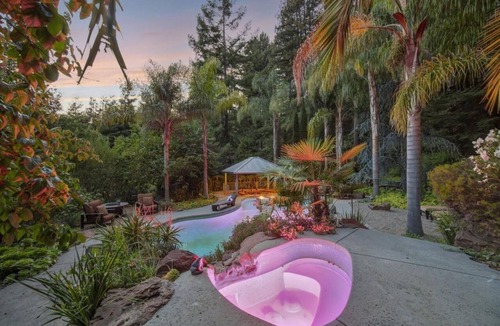 Los Gatos Villa | Villa Barcara A Serene Modern Retreat in Redwoods