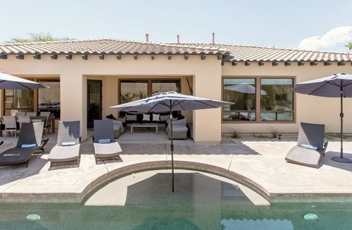 Rancho Santana Villa | Walk to Festivals From a Modern Dream House Near La Quinta