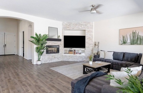 Rancho Santana Villa | Walk to Festivals From a Modern Dream House Near La Quinta