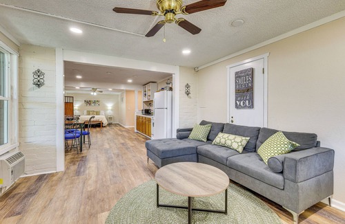 Bass Lake Apartment | Walk to Marina: Central Bass Lake Studio w/Deck!