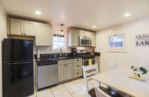 Kings Beach Cabin | Walk to the lake or hike/bike the nearby trails steps out the front door!