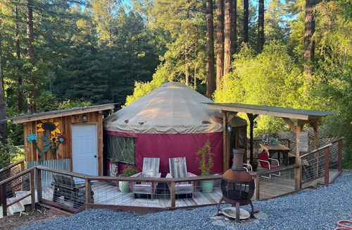 Guerneville House | Whimsical Wilderness: Wonderful Yurt Stay