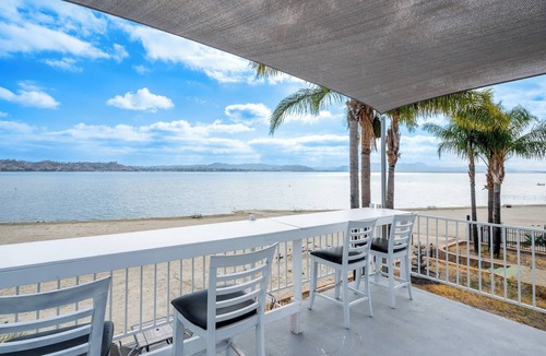 Lake Elsinore House | Your Own Resort On A Private Beach - Sail, Relax & Stay on the Water