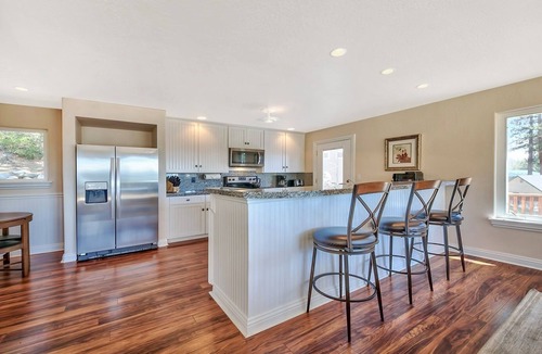 Zephyr Cove House | ZH284."The Zephyr"- Lake Views, Hot Tub, Shuffleboard Table and Huge Deck!