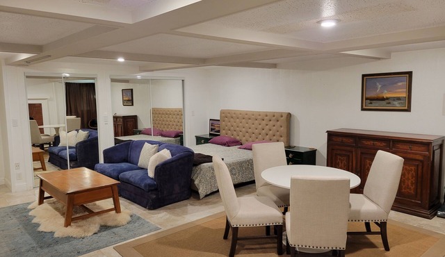 1BR, 1BA spacious, fully furnished unit in best area with laundry, Wi-Fi, TV. in Piedmont