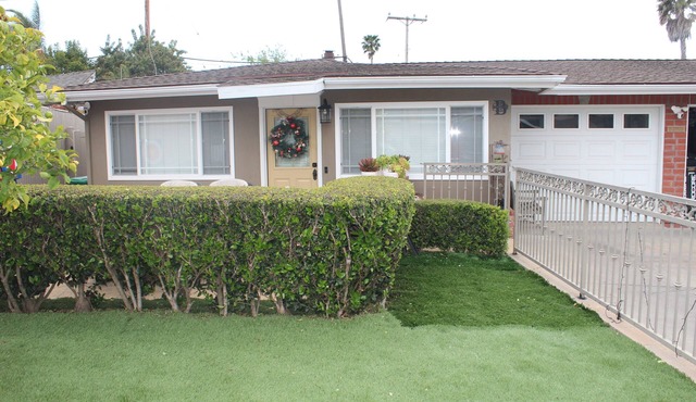 2-bedroom townhome in tranquil Santa Barbara with fitnes and game room in garage