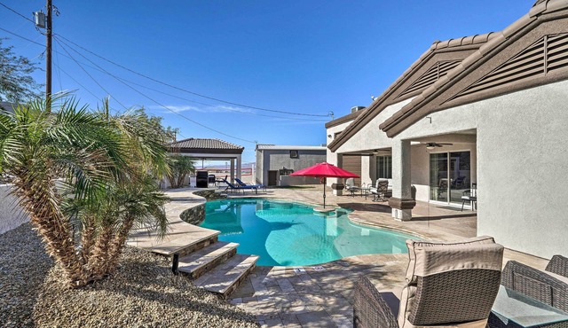 3 Mi to Lake: Lake Havasu Home w/Pool!