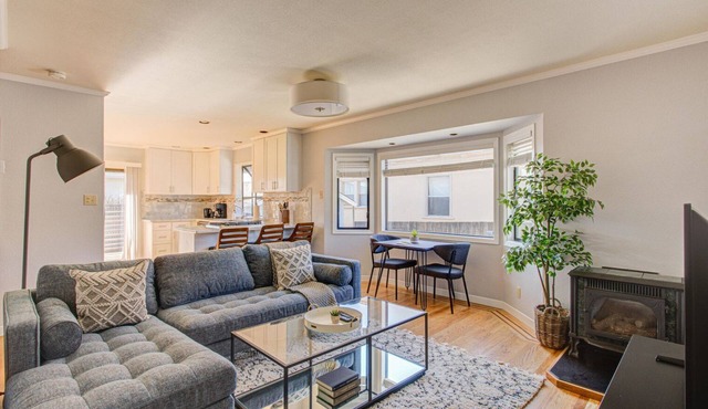 Airy South SF 3BR w/Balcony & Backyard, nr Food & Coffee, by Blueground