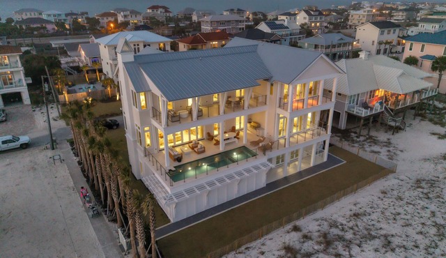 Beach Oasis | Luxury Gulf-Front Home with Private Heated Pool, Elevator & Beach in Pensacola Beach