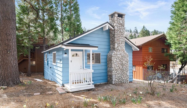 Bluebird Cabin + Indoor Fireplace + Walk to Lake!