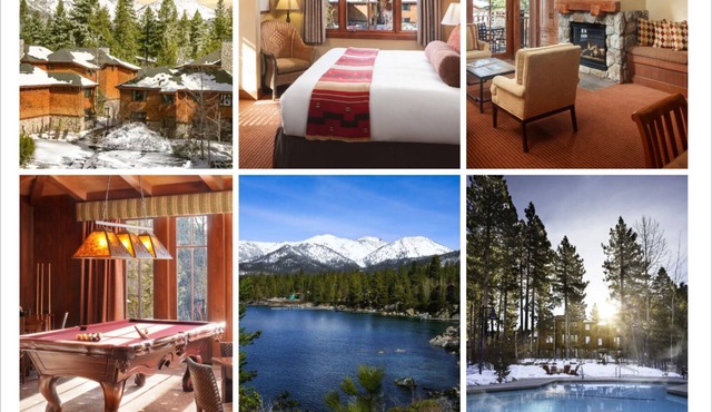 Charming 2-bedroom mountain resort with private balcony. Sleeps 6.