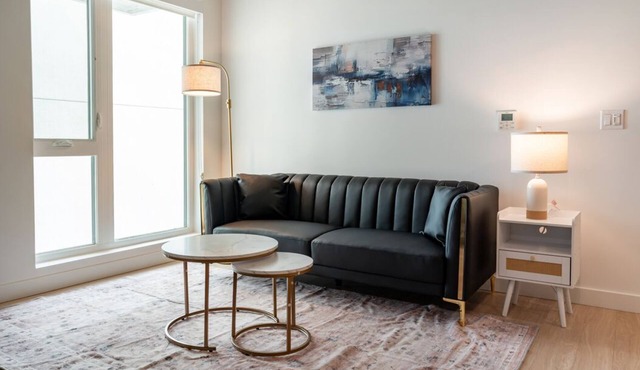 Chic 1-bedroom apartment with AC, fitness room in fabulous San Francisco
