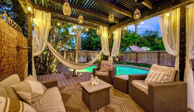 Chic Boho 3BR 2.5BA Home Located in the Heart of Fresno