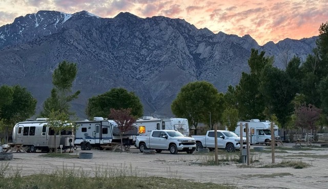 Close to Death Valley RV Camping Rest Spot #8 at Olancha Lake