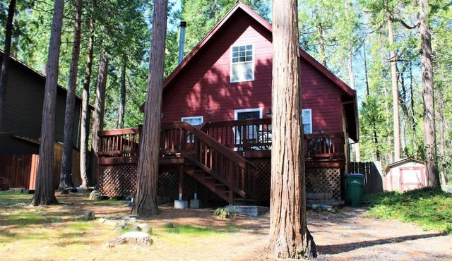 Cottage in the Pines – Cabin w/Lake Access & Fenced Yard in Twain Harte