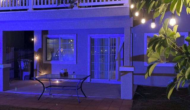 Cozy bedroom within a beach house in lovely Oxnard