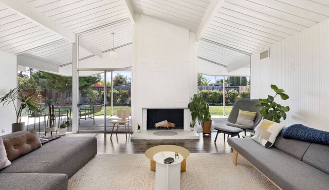 Eichler Mid-Century Perfect WFH, Relax & Entertain