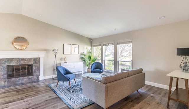 Exceptional San Ramon 4BR w/Patio & A/C, nr Park & Dining, by Blueground