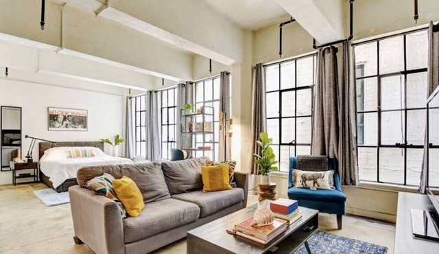 EXPERIENCE DTLA IN THIS CHARMING LOFT