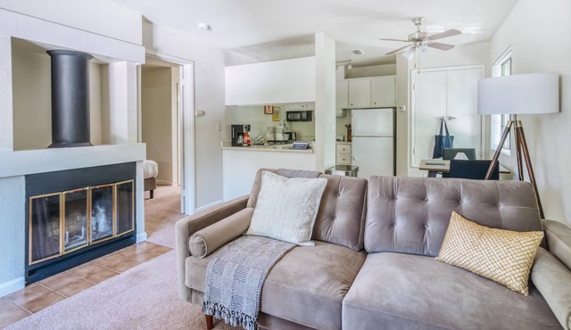 Furnished 1BR in Walnut Creek, Pool + Pet-Friendly