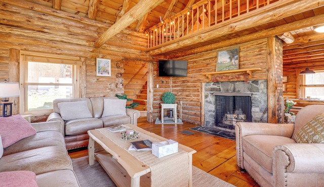 Furnished Deck + Views: Walpole Cabin Retreat in Walpole