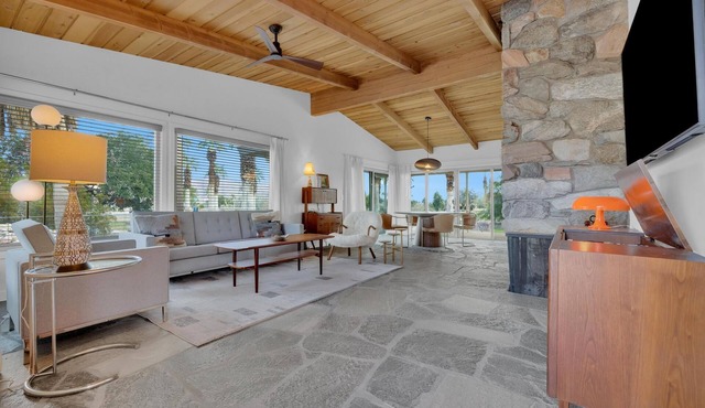 Gorgeous Mid-Century Golf Course Home, Authentically Remodeled New Listing