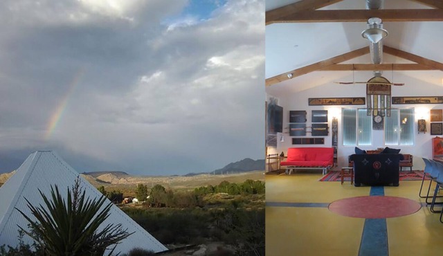 HIGH DESERT & LAKE RETREAT adjacent to Mountain hiking, and a Hot Spring lake