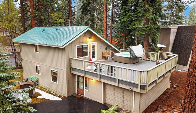 Incline Pines Retreat | Private HotTub + Wraparound Deck + Views | Near Dining