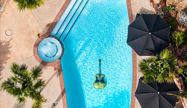 Johnny Cash's Former Ranch High in the Hills 3-Day OK! Guitar Pool