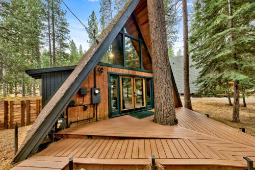 Külhaus Cabin - Romantic A-frame Adventure BBQ