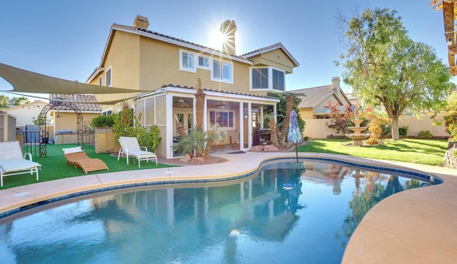 Las Vegas Area Home w/Game Room, 10 Mi to Strip! in Henderson