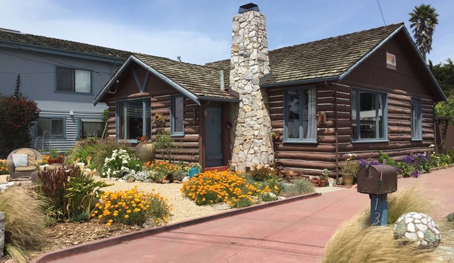 Log Cabin By The Sea