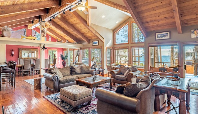 Luxury Incline Village Cabin w/Lake Views, Game Room, Firepit & Beach Access