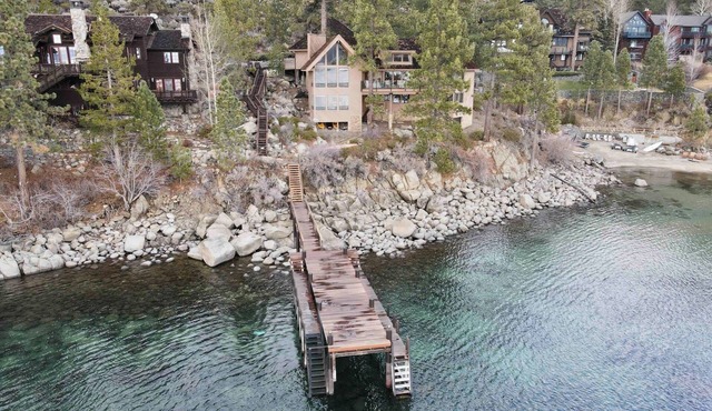 Luxury Lakefront Lake Tahoe Rental & Dock