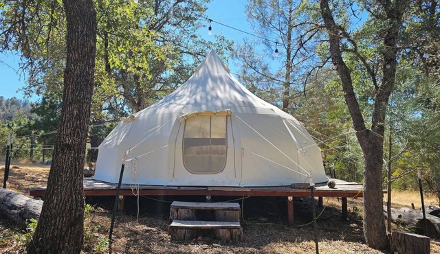 Luxury Lotus Tent in Sierras Gold Country
