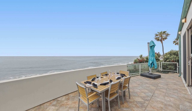 Malibu 4BR Beachfront | Ocean Views | C&C