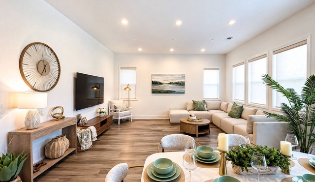 Modern 5BR Home/8 Beds/Spacious Retreat/Family/Biz