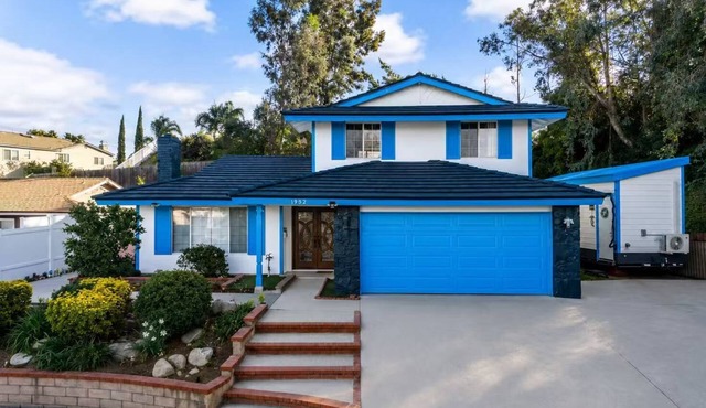 Modern Family House in Rowland Heights/4BR/Near Disnyland &LA