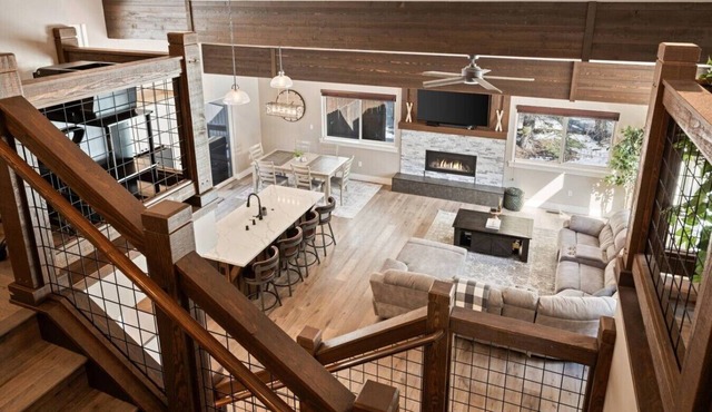 Modern Tahoe Family Home | Hot Tub + 2 King Suites