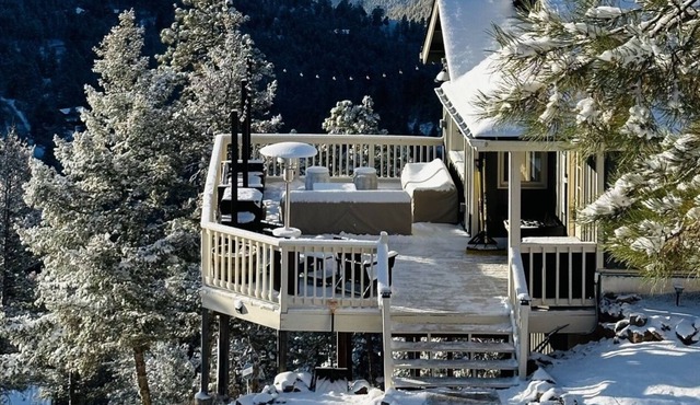 Mountain Unique View in Conifer