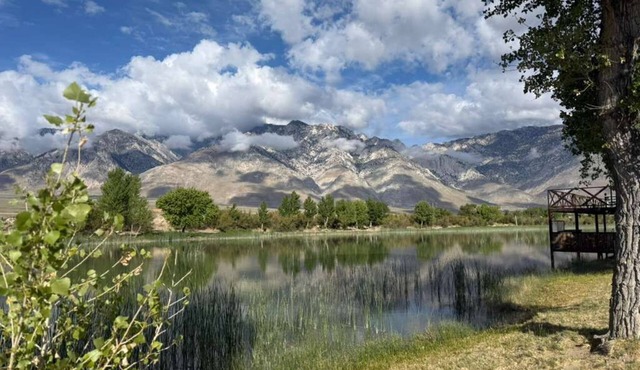 Near Eastern Sierras RV Campsite #13 at Lake Olancha