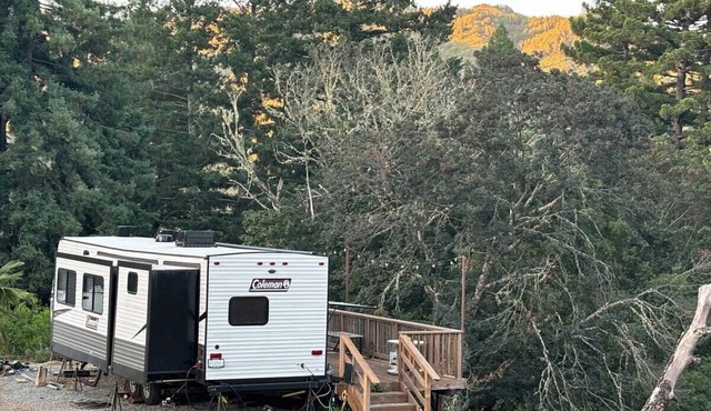 Nestle in Santa Cruz Mountains reconnect with nature. Exp. glamorous camping!