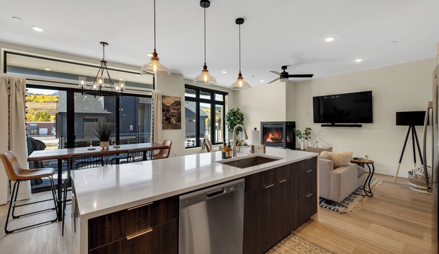 Newly Constructed Condo along the Blue River in Silverthorne