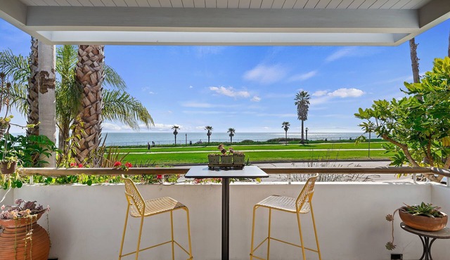 Ocean View Home Across Shoreline Park Sleeps 6 in Santa Barbara