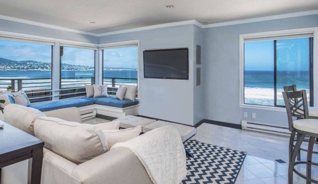 Oceanfront Jewel. Closest Home to Ocean in all of Monterey Bay.