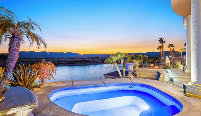 Paradise Riverfront Home with Spa and Dock Sleeps 16+