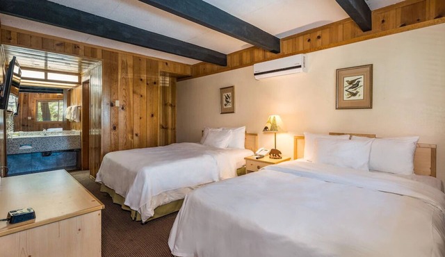 Pet-Friendly Retreat w/Breakfast (Select Stays) Steps from Bass Lake Adventure