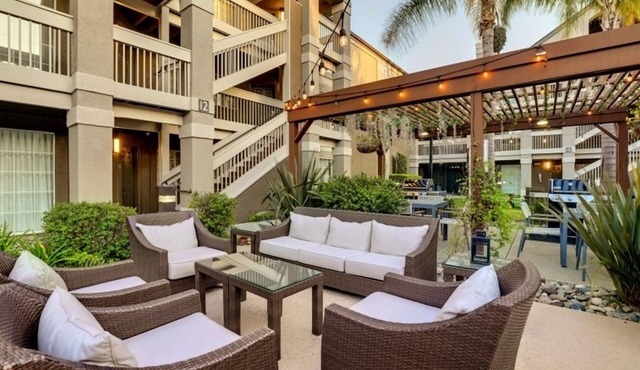 Pleasant Stay! 2 Large 1BR Suites with Kitchens, Pet-friendly, Outdoor Pool!